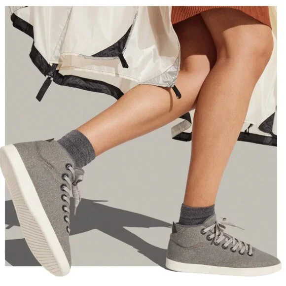 Allbirds Men’s Wool Piper Mids, Grey M9